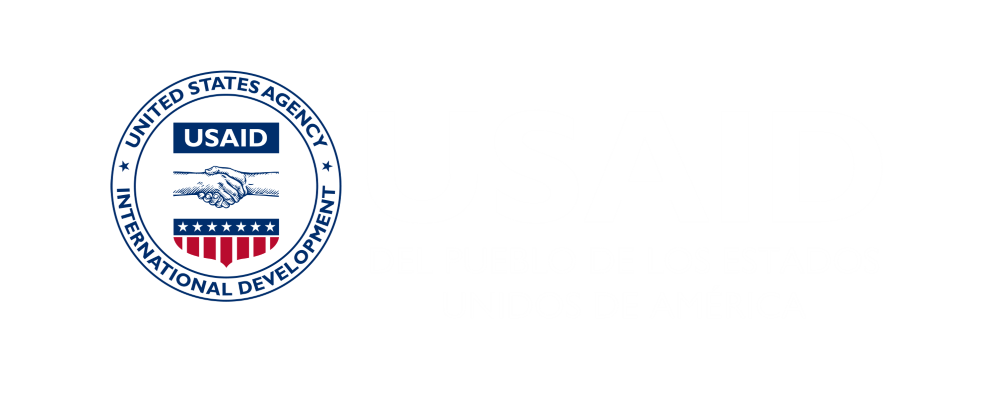 Logo USAID_Horiz_Spanish_White